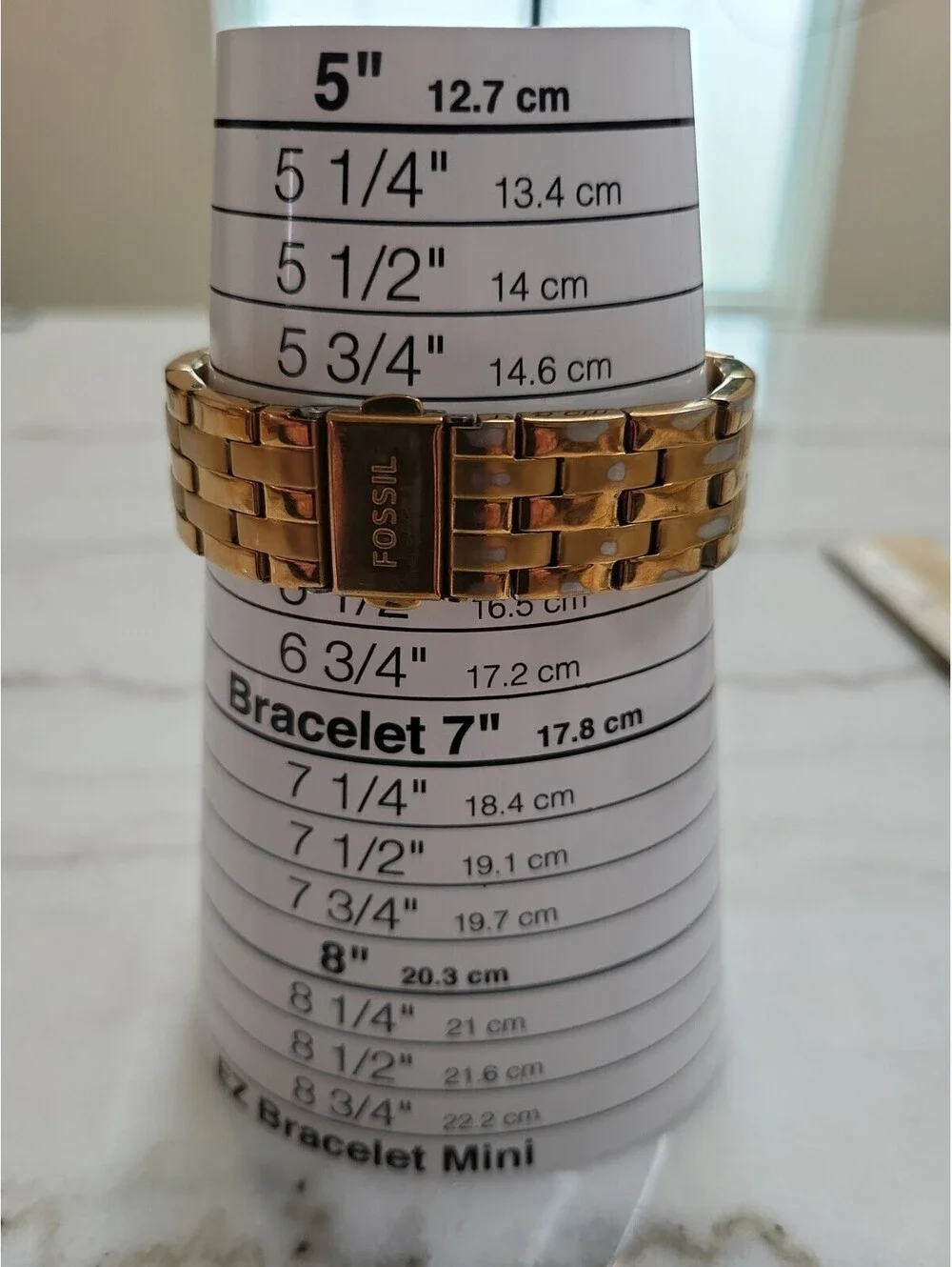 Fossil Daydreamer Womens Watch 40mm Rose Gold Dial BG1581 New Battery 6.5